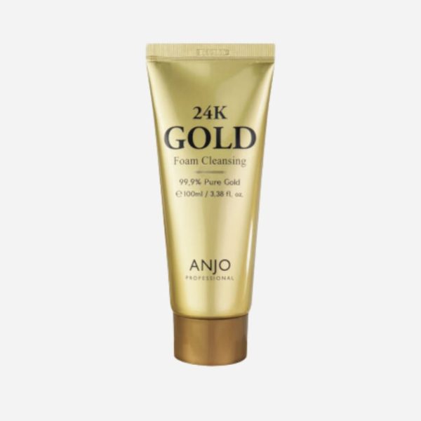 Anjo 24K Gold Foam Cleansing 99% Pure Gold - 100ml