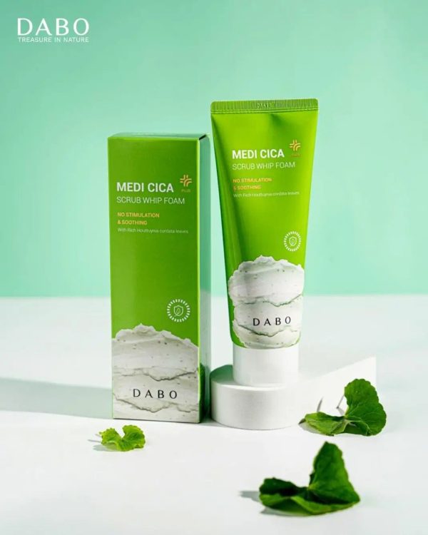 ☘️ DABO Medi Cica Scrub Whip Foam Cleanser – Gentle Yet Powerful ☘️

(150ml)