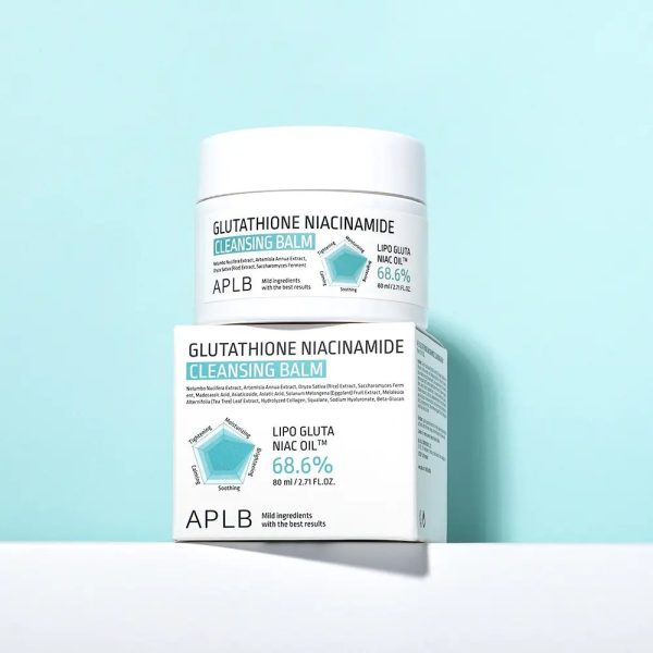 Aplb – Glutathione Niacinamide 68.6% Cleansing Balm – 80ml