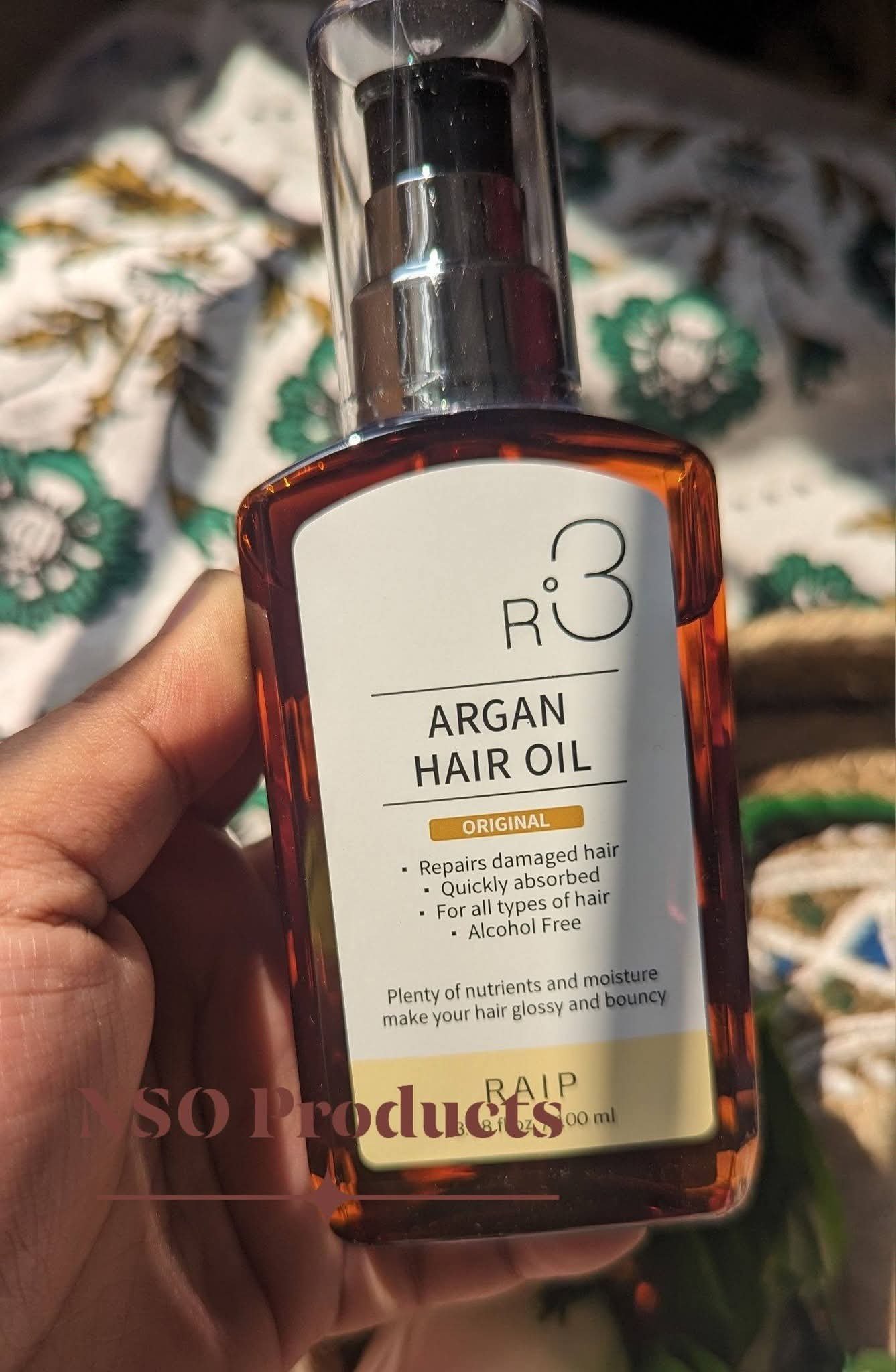 Raip3 Argan hair oil (100ml) | NSO Products